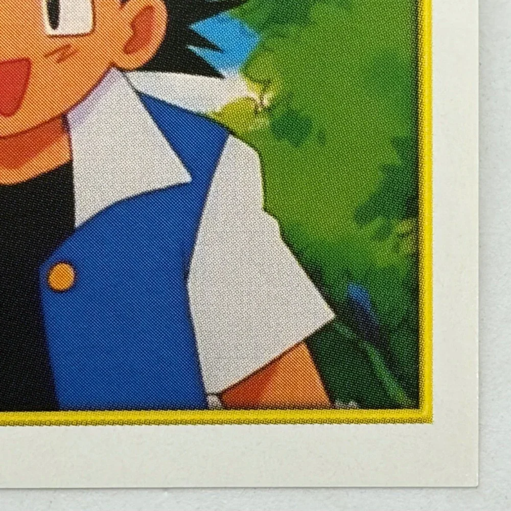 Pokemon Ash Ketchum Merlin Sticker 2000 Nintendo Merlin Collections #10 Vintage